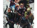 Avengers The Children's Crusade #1 Partial Sketch Variant Jim Cheung Marvel 2010