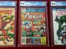 Avengers Annual#10 CGC-9.0 FIRST ROGUE + AVENGERS 55 CGC-1ST ULTRON+HARLEY QUINN