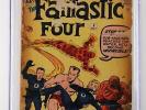 Fantastic Four #4 - CGC 1.0 FR - Marvel 1962 - 1st SA App Sub-Mariner