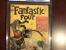 Fantastic Four 2 - CGC 4.0 - First Skrulls - Second Fantastic Four - Last 10¢