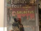 Fantastic Four 48 CGC 6.5 SS - Signed by Stan Lee - First App Galactus (1966)