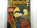 Fantastic Four #52 1st appearance of Black Panther CGC 6.5 Off-White pages