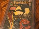 Fantastic Four #52 CGC 6.5 FN+ OW to White Pages 1st Appearance Black Panther