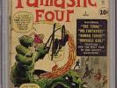 Fantastic Four #1 CGC 1.0 RESTORED SS 1961 1576619005 1st app. Fantastic Four