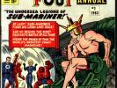 Fantastic Four Annual #1 Silver Age Marvel 4.0