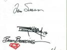 Superman The Wedding Album Signed Sketched Remarqued Ordway McLeod Breeding MORE