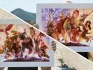 Sideshow (Marvel) Art Print 500550BU Avengers: Team Cap and Iron Man 292/300