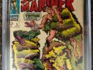 BEAUTIFUL Sub-Mariner 3 WHITE PAGES CGC 8.0 Namor 1 Invaders Defenders Avengers