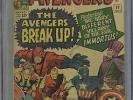 Avengers #10 CGC 3.0 1964 0358947012