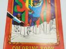 The Spirit Coloring Book Unused Will Eisner Studios HTF 1974
