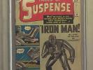 TALES OF SUSPENSE #39 IRON MAN Origin & 1st Appearance Marvel 1963 CGC 3.5 RARE