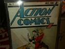 DC Action comics 2 CGC 2.0 2nd SUPERMAN appearance 1938 golden age classic