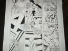 ***FANTASTIC FOUR UNLIMITED #12 Pg 36 B&W ORIGINAL TRIMPE & SIGNED BY LANNING***