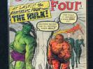 Fantastic Four 12, 1962, first Hulk & Fantastic Four crossover, high grade 7.0