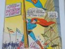 Superman #194-195-196 & Action #381-395-397 Silver-Age 8 Comic lot - DC comics