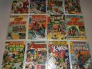 Bronze Age Marvel  DC (Lot x 12) X-Men 137, Iron Fist 11 Amazing Spider-Man 171