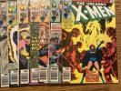 Uncanny X-Men Lot #122 124 126 128 131 133 134 Fine Avg John Byrne Marvel Comics