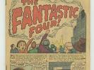 Fantastic Four #1 Coverless 0.3 1961 1st app. Fantastic Four