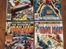 Iron Man 121 122 123 124 VF Marvel Comics 1979 Combined Shipping Volume Discount