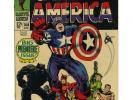Captain America #100 (Apr 1968, Marvel)Premier Issue Avengers,Black Panther
