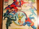 Avengers #53 Hot Silver Age Key X-men #45 Tie-in Black Panther 1st Pr Marvel MCU