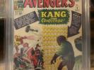 Avengers 8 CBCS 3.0 1st App Kang the Conquerer 1968 VG CGC