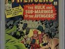 Avengers #3 CGC 7.0 1964 2045487020