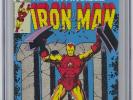 Iron Man #100 CGC 9.6 HIGH GRADE Marvel Comic KEY 100th Issue Mandarin App