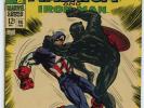 JERRY WEIST ESTATE: TALES OF SUSPENSE #98 (Marvel 1968) FN Iron Man & Cap