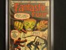 FANTASTIC FOUR #8 First App. Of Puppet master (CGC 3.0)