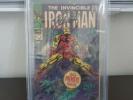 MARVEL INVINCIBLE IRON MAN #1 CGC SS 5.0 SIGNED BY STAN LEE *KEY ISSUE AVENGERS
