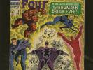 Fantastic Four 59 VG 4.0 * 1 Book Lot * Silver Surfer Dr. Doom Lee & Kirby