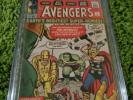 Avengers #1 CGC 5.0 Q Origin & 1st appearance of Avengers 1963 Marvel Unrestored