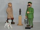 Tintin & Milou statuettes de Jules et le Fétiche non Leblon Fariboles St Emett