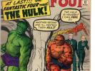 FANTASTIC FOUR #12 (1961) - Grade 6.0 - Kirby Fantastic Four meet The Hulk