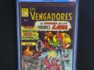 Los Vengadores #3 (1965) ? CGC 8.0 ? 1 OF 1 Mexican Edition of Avengers #5