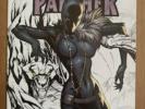 Marvel Black Panther #1 J Scott Campbell NYCC Partial Sketch Variant RARE NM
