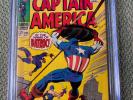 Captain America #105 CGC 7.0 Avengers Stan Lee Jack Kirby