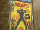 Avengers #87 CGC 6.0 (WP) 4/71 Origin of The Black Panther