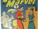 CAPTAIN MARVEL ADVENTURES # 57 - RAW - Fawcett - Golden Age - Pre-DC shenanigans