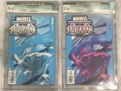 2 Ultimate Spiderman #3 - Rare Printing/Manufacturing Error-White & Pink covers