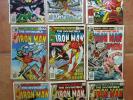 Iron Man comic book 1978 lot set 115 116 117 118 119 120 121 122 123  comicbook