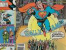 Action Comics #583,Superman #423(DC 1986)Last Issue Alan Moore lot VG/FN