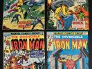 INVINCIBLE IRON MAN #40, 64, 77 & 100 MARVEL COMICS