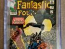 FANTASTIC FOUR #52 MARVEL COMIC 1ST BLACK PANTHER CGC 6.0 GREEN LABEL JACK KIRBY