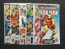 Invincible Iron Man 122 123 124 125 126 Marvel Bronze Age lot of 5 comics