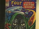 Fantastic Four 57 VG 4.0 * 1 * Dr. Doom Silver Surfer Stan Lee & Jack Kirby