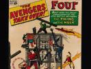 Fantastic Four #26 (VF) - Hulk & Avengers appearance - Hulk vs Thing - Iron Man