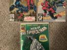 Amazing Spiderman 375 Spectacular Spiderman 200 Web Of Spiderman 100 FOIL COVERS