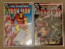 Iron Man Lot 126 & 150. Clean Copies